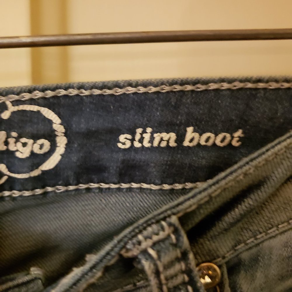 Project Indigo Rhinestone Embellished Jeans - Picture 9 of 15